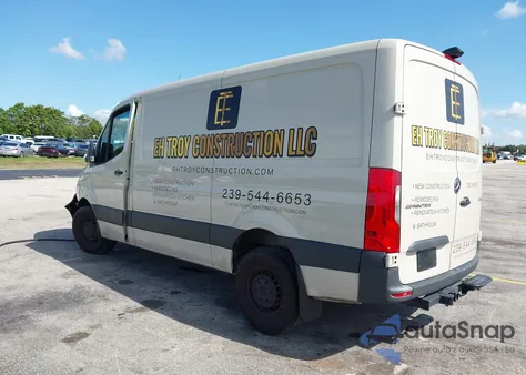 2024 Mercedes-Benz Sprinter 2500 Standard Roof 4-Cyl Diesel from USA, damaged, VIN W1Y4KBHYXRT188180